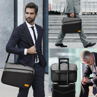 15-16 Inch Laptop Shoulder Bag  Water-repellent Briefcase For Business   School