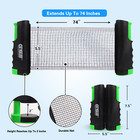 Adjustable Retractable Ping Pong Net For Any Tables  several Colors Available 