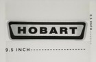 Hobart Label x-large Label high Quality Metallic brand New  Free Shipping 3 Pack