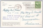 Columbia River Highway  East Of Portland  Old Car  Oregon Postcard C  1947