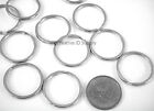 Wholesale Lot 100 Key Rings 29mm 1-3 16  D  Split Ring Heavy Duty Locksmith