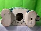 Large Blue   White Ceramic Chinoiserie Elephant Garden Stool    Plant Stand