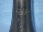 Vintage American Harry Pedler   Co  Ebonite Bb Clarinet Bell - 26 95mm Tenon