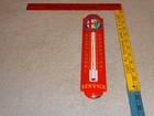 Vintage Alfa Romeo Milano Car Service Porcelain Metal Gasoline Thermometer Sign 