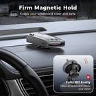 Magnetic Radar Detector Mount With N52 Strong Magnets  Adhesive Dashboard    