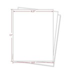 100 Full Sheet Shipping Labels 8 5x11 Self Adhesive Blank Paper For Laser Inkjet