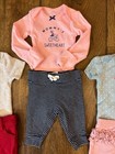 Carters Baby Girl Newborn Outfits Pants Shirts Bodysuits Clothes Lot Mommy Daddy