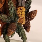 Resin Wall Clock   Works And Has A Chime  
