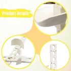 2x Keyhole Tracks With Jump Cup Obstacle Cup Portable Lightweight Decor Horse