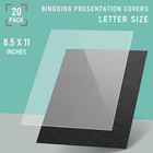8 Mil Pvc Binding Presentation Covers  Coidea Clear Report Covers For Binding  B