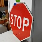 Stop Sign 30  Authentic Retired Street Traffic Road Sign Lot 12-466