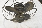 Vintage 1934 Westinghouse 10-sfn-3 517733 Electric Fan Damaged Blade Runs