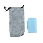 Soft Case Pouch Bag Holder   Microfiber Clean Cloth For Sunglasses   Eyeglasses 