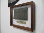 Antique Riveted Fire Hose 1800 s  Shadow Display Box   4