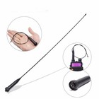 Universal 144 430mhz Flexible Dual Band Vhf uhf Sma-female Radio Antenna 2 15dbi