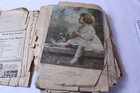 Scrap Book With Newspaper   Other Clippings Early To Mid 1890 s - Lot A Vintage