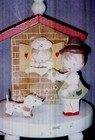 Vintage Nursery Plastics Child s Table Lamp 1960 s