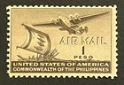 Travelstamps  Us Philippines Airmail Stamps 1941 Sc  c62 1 Peso Mint Ogd