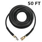 50ft Replacement High Pressure Power Washer Hose -3 8  Quick Connect