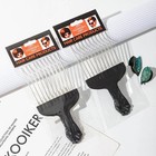 Afro Hair Pick Comb Metal Teeth Hair Lift Comb Curly Coily Volume Detangler