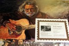 Jerry Garcia Limited Edition Divincenzo 1996 Hand Signed Numbered Tier Print  80