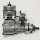 Vintage Fox  19 Model Airplane Rc Glow Engine W  Muffler Carb   Plug