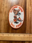 Vtg 70 s Snowmobile Speedy Gonzales Rides Amf Patch New Orange