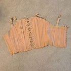 Women s Vintage Pink Girdle With Garter Straps 