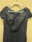 Mother Of The Bride Evening Gown Navy Sz 16w Nwot