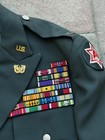 Named Vietnam War Era Us Army Warrant Officer Uniform Jacket Wwii Veteran