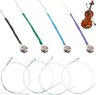 Violin Strings Set G D A E Full Size Copper Core Replacement For 4 4 3 4 1 2 1 4