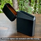 Zip-pocket Lighter Insert - Black - 3-pack - Transform Your Lighter Today 