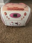 Hello Kitty Boombox - Kt2028b  Cd And Am fm Tested  Cassette Untested 