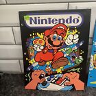 Vintage Nintendo Power 3 Hole Folders  2  1988 Zelda Link   Super Mario Nos Read