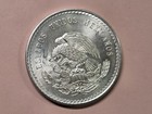 1948 Mexico 5 Pesos Cuauhtemoc Silver 0 900 Fine Km 465 Coin