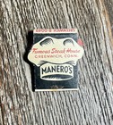Vintage Feature Matchbook Manero   s Steak House Restaurant Old Full Antique