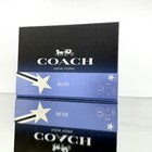 Coach New York Blue For Men 3pc Set 3 3oz Edt Spr   15ml Spr   3 3oz S gel