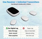 Wireless Bedwetting Alarm For Boys And Girls   Seniors  Usb-c Rechargeable  High