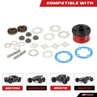 Alum Diff Case  29mm  W  Gear Set For Arrma Kraton 6s Mojave Exb Upgrade Parts