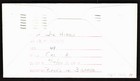 Jim Hibbs Signed Baseball Postal Stamp Envelope California Angels Auto