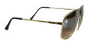 Nwt Vintage 90 s Large Square Metal Sport Sunglasses  s  Gold 