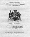 1916 Horace Hurm Polycontact Radio Detector   Rare  Unusual   Ingenious