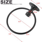 Industrial Pipe Bathroom Hardware Set  Matte Black Wall Mounted Hardware Accesso