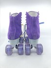 Boardwalk Sure Grip Purple Suede Quad Roller Skates Mens 7 Fits Womens 8 No Box