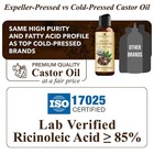 Handcraft Blends Organic Castor Oil 4oz 100  Pure Natural Hexane Free Oil