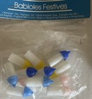 Baby Shower Mixed Lot Boy Girl Plastic Cake Cupcake Decorations Favors Nos