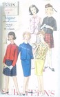 Vintage 1960   s Sub-teens Size 8 Skirt  Jacket  Hat Vogue Pattern 5318 5590 Dress