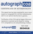 Beautiful Bold Auto  Angelina Jolie Signed Autographed 8x10 Photo Psa   Acoa Coa