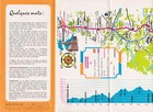 Vintage Electric Railway Luxembourg To Brussels Illustrated Map Travel Brochure