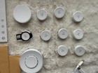 Flic Smart Home Bundle  Hub Lr  Hub Mini  Twist  9 Buttons  Clip   Stickers -new